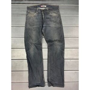 Vintage Levis 504‎ Jeans Mens 34X34 Blue Medium Wash Denim Standard Straight Leg